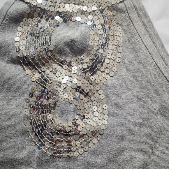 Inc International Concepts Silver Sequin Top size small - Picture 2 of 10